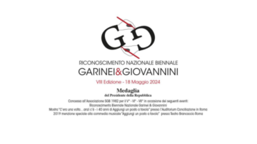 Riconoscimento nazionale biennale “Garinei e Giovannini”