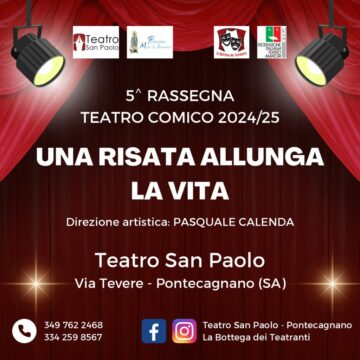 V Rassegna di teatro comico “Una risata allunga la vita”