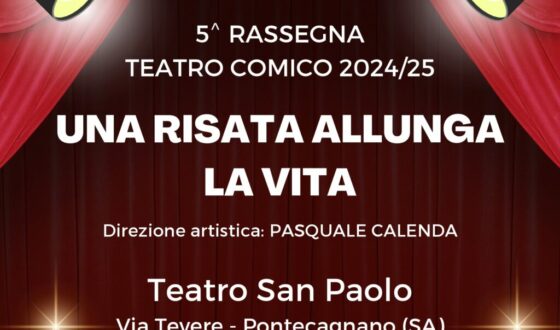 V Rassegna di teatro comico “Una risata allunga la vita”